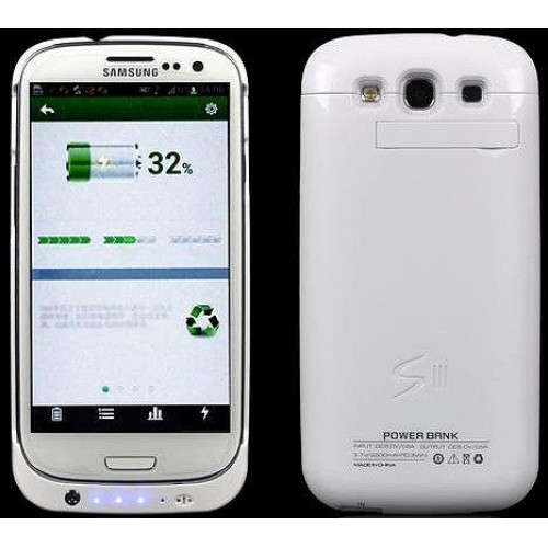 Samsung Galaxy SIII Şarj Kılıfı 3200 mah.