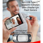 Usb 3.1 Type-C Flash Bellek 64 Gb