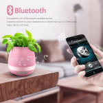 Akıllı Işıklı Saksı Bluetooth Speaker+7 Led Aydınlatma