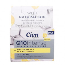 Cien Q10  Anti-Yaşlanma Karşıtı Gündüz Kremi ve UV Filtresi ile E Vitamini 50 ml