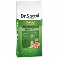 Dr.Sacchi Premium Natural Lamb&Rice Yetişkin Köpek Maması15kg