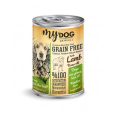 Mydog Pate Tahılsız Kuzu Etli Köpek Konservesi 400 gram x 12 Adet 